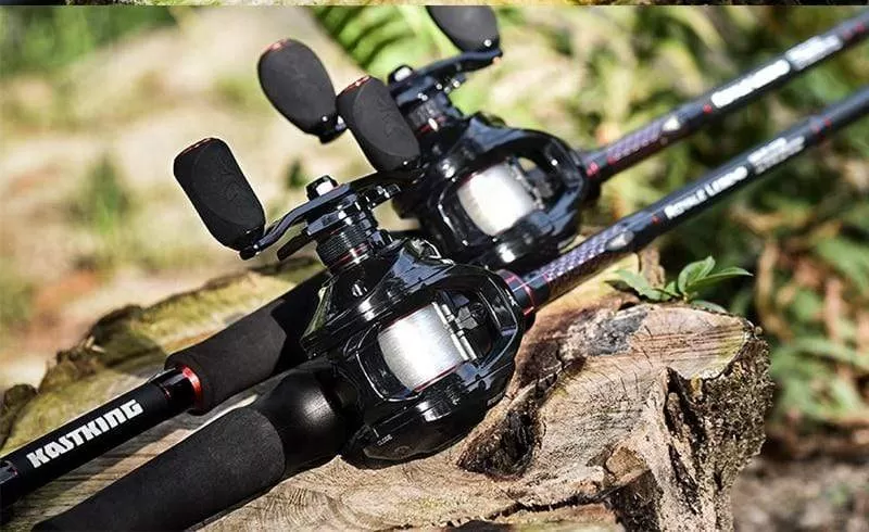 Royale Legend II & GT Baitcasting Reel 7.2:1 5.4:1 Gear Ratio Reel  Freshwater Aluminum Spool 8 KG Drag Fishing Coil