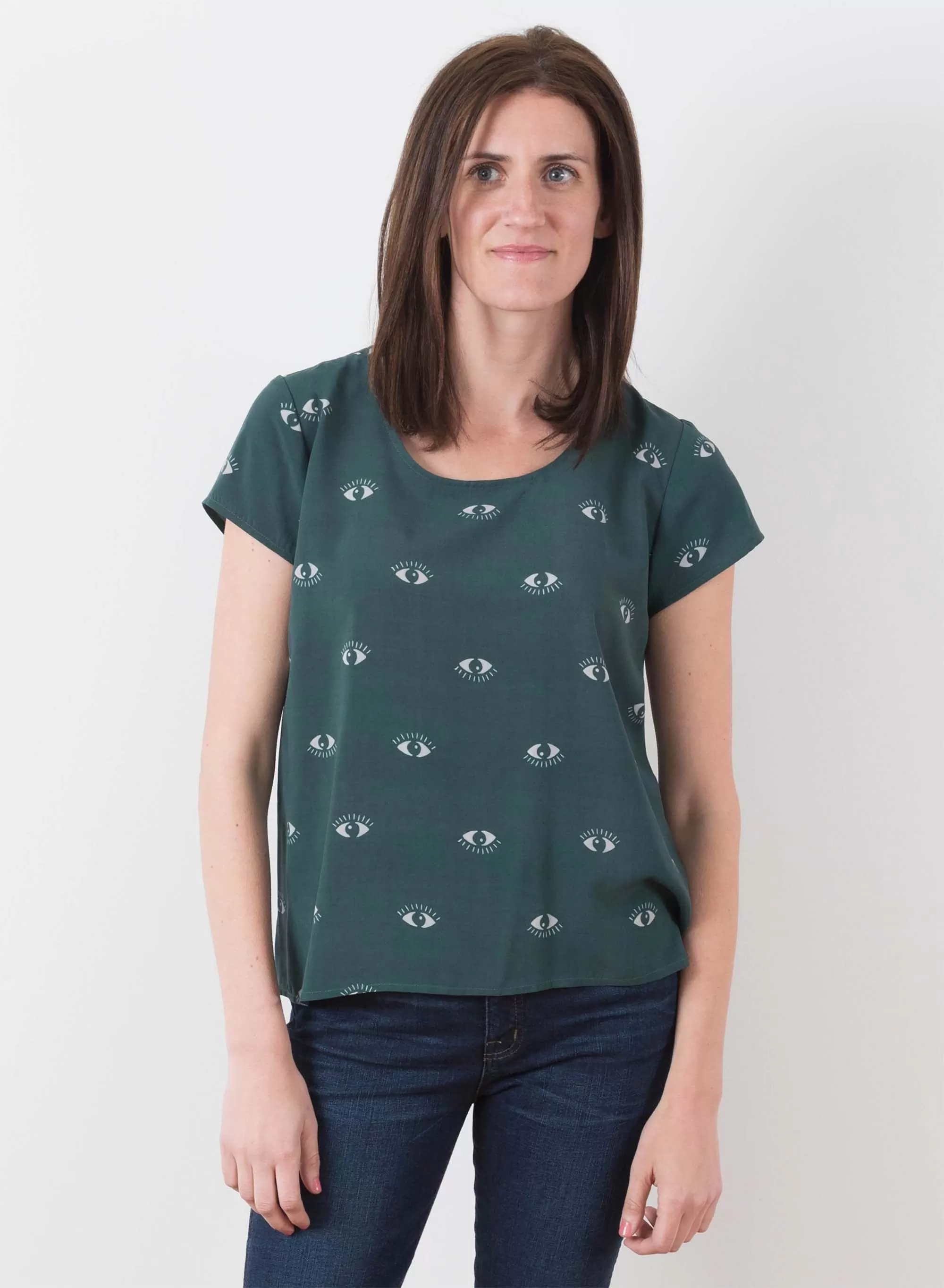 Scout Tee Sewing Pattern by Grainline Studios Patterns