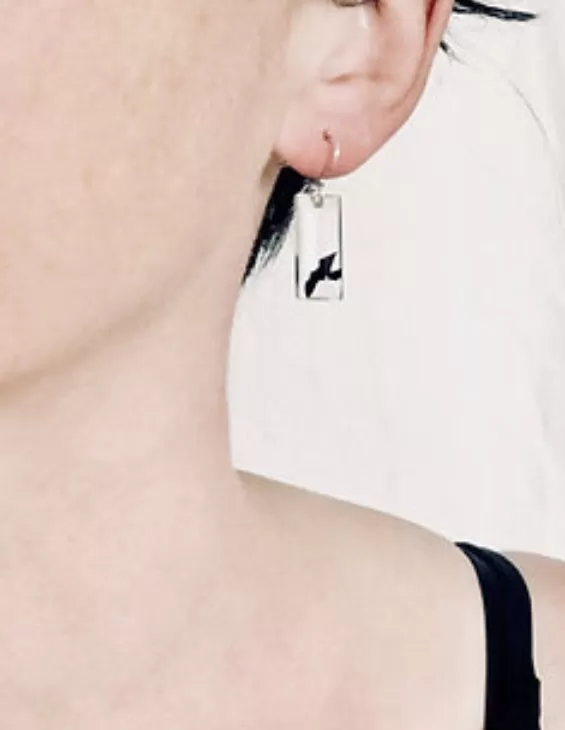 Small Birds Dangle Earrings