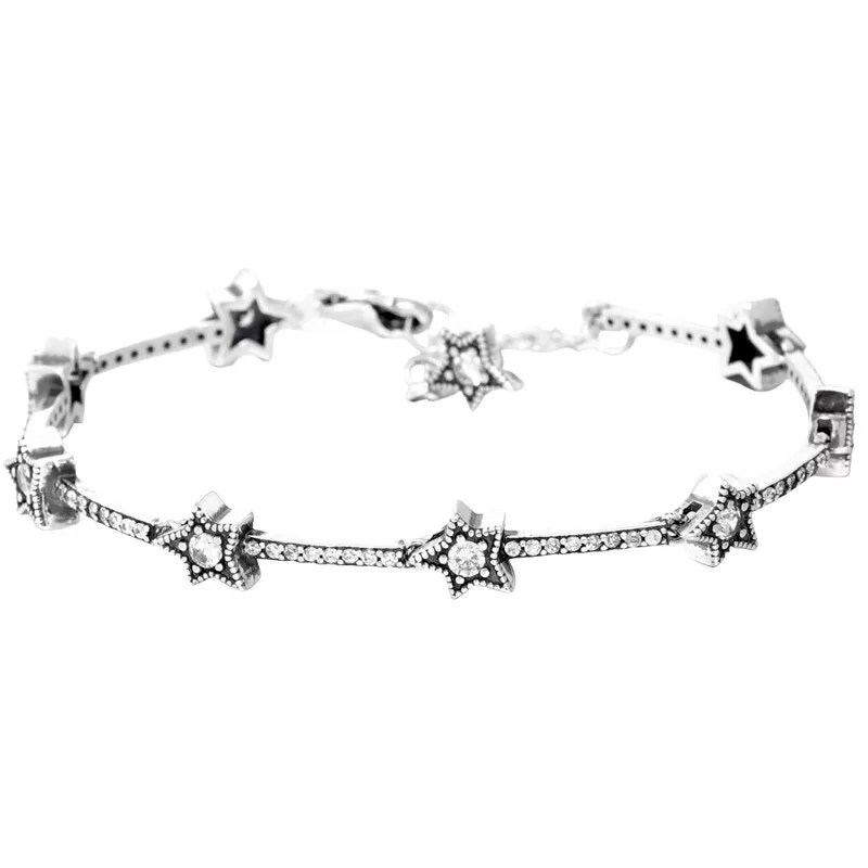 Sterling Silver Logo Bracelet