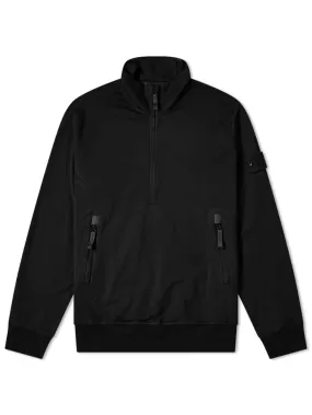 Stone Island Ghost Half Zip Sweat Black