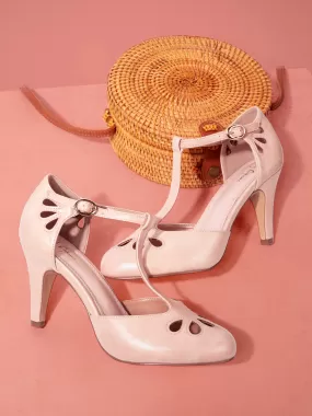 T Strap Mary Jane Heels