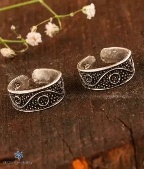 The Eshana Silver Toe-Rings