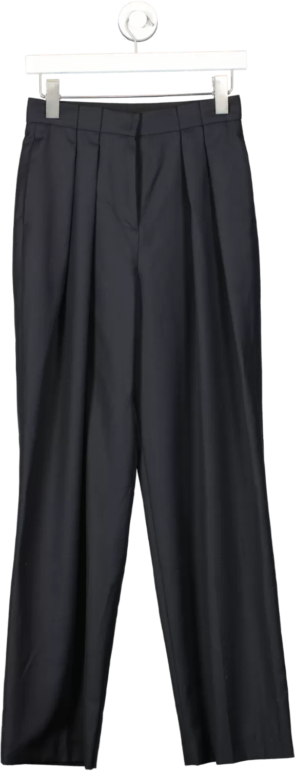 The Frankie SHop More than Yesterday Black Straight Leg Suit Trousers UK S