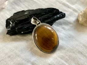 Tiger’s Eye Brea Pendant- Reg. Oval