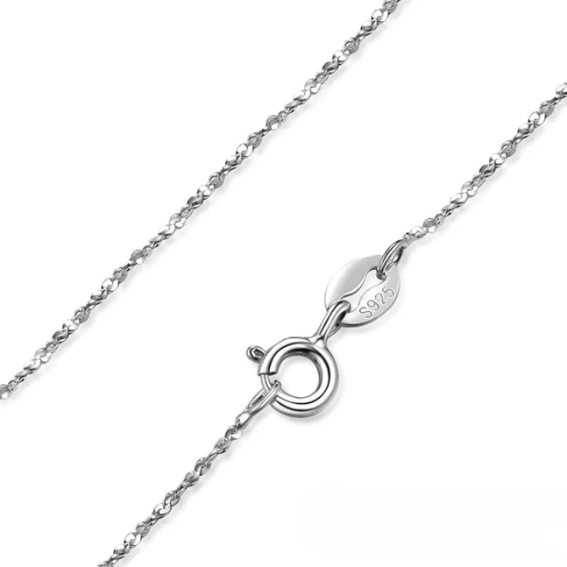 Twisted Trace Sterling Silver Necklace