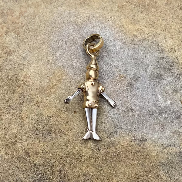 Vintage Pinocchio Charm Pendant