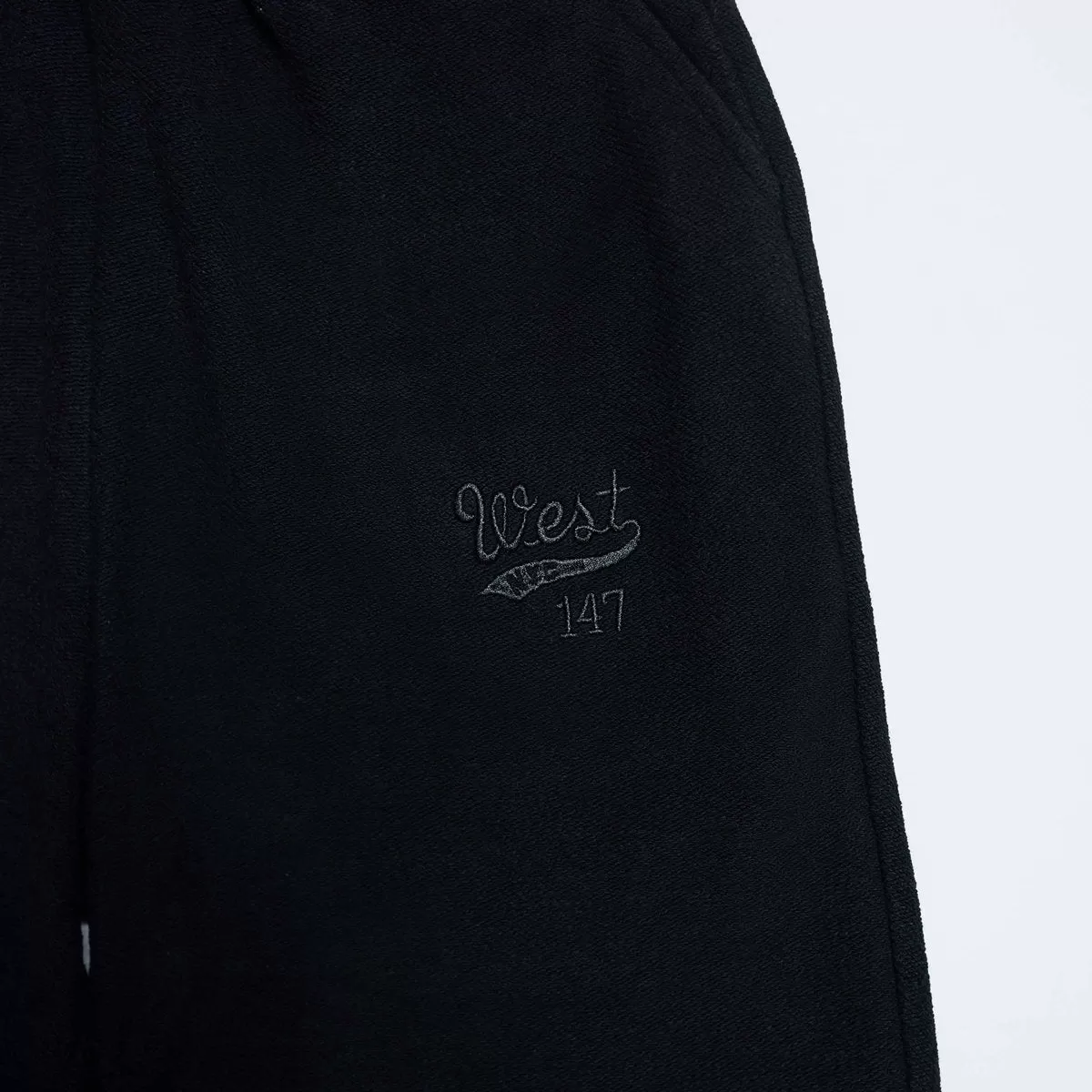 West NYC Reverse Terry Hoodie Black