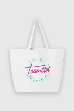 White Beach Tote