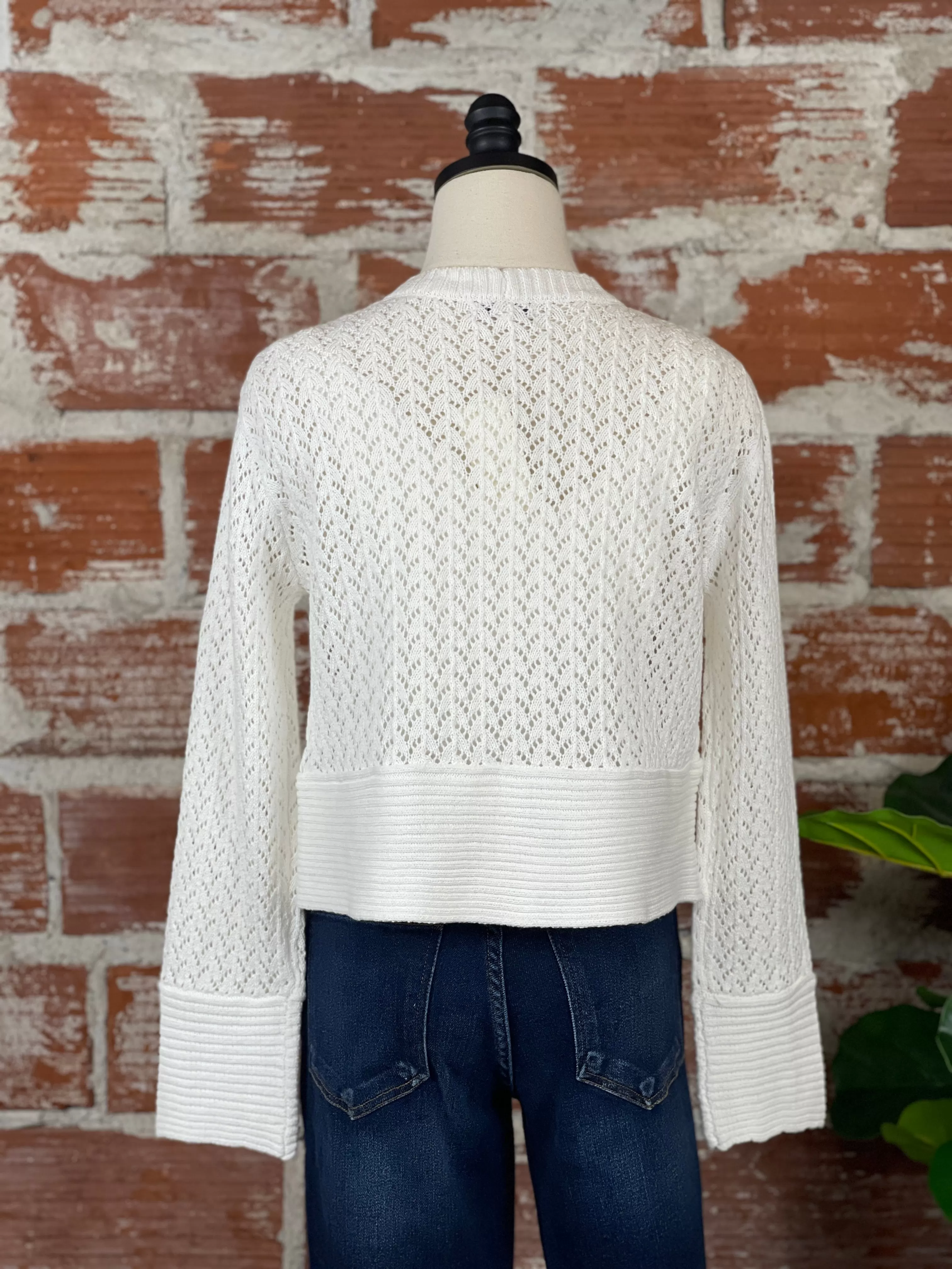 Z Supply Kapa Cardigan in White