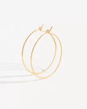 Zamara Large Hoop Earrings