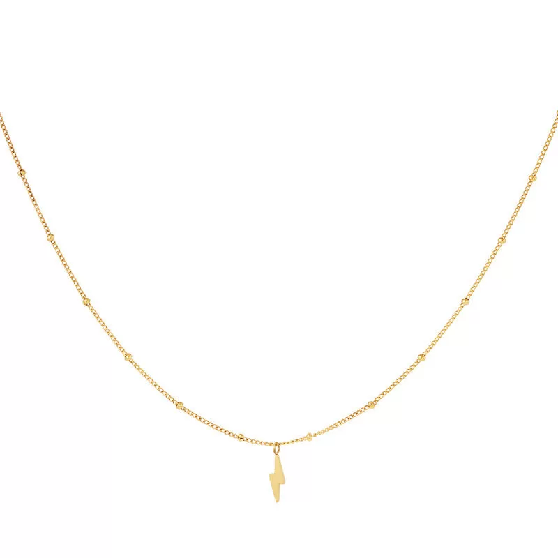 Zircon Moon Star Pendant Necklace